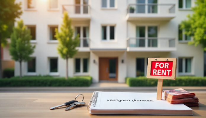 Modern rental apartment building in Europe representing passive income through real estate investment