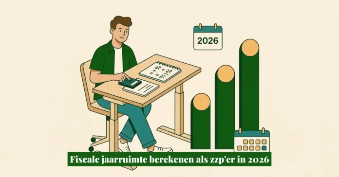 Zzp'er berekent fiscale jaarruimte voor pensioenopbouw in 2026 met lijfrente formule